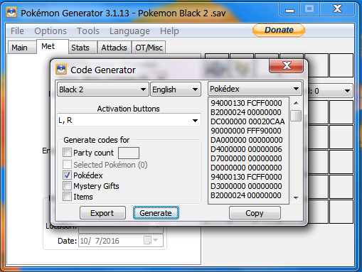 Pokegen For Gba